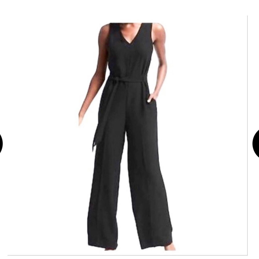 Tuxedo style jumpsuit!